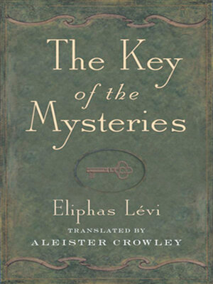 cover image of The Key of the Mysteries